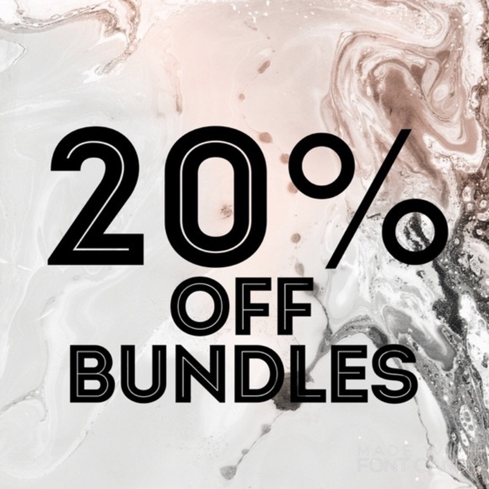 😍20% OFF WHEN YOU BUNDLE 2 or MORE!😍